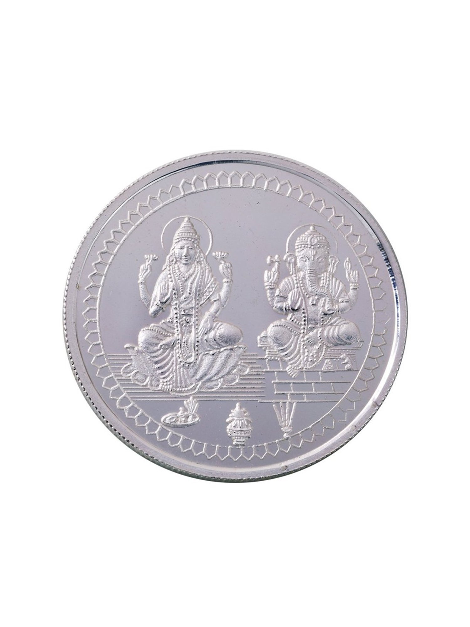 Bangalore Refinery 2 in 1 999 50gm Silver Coin