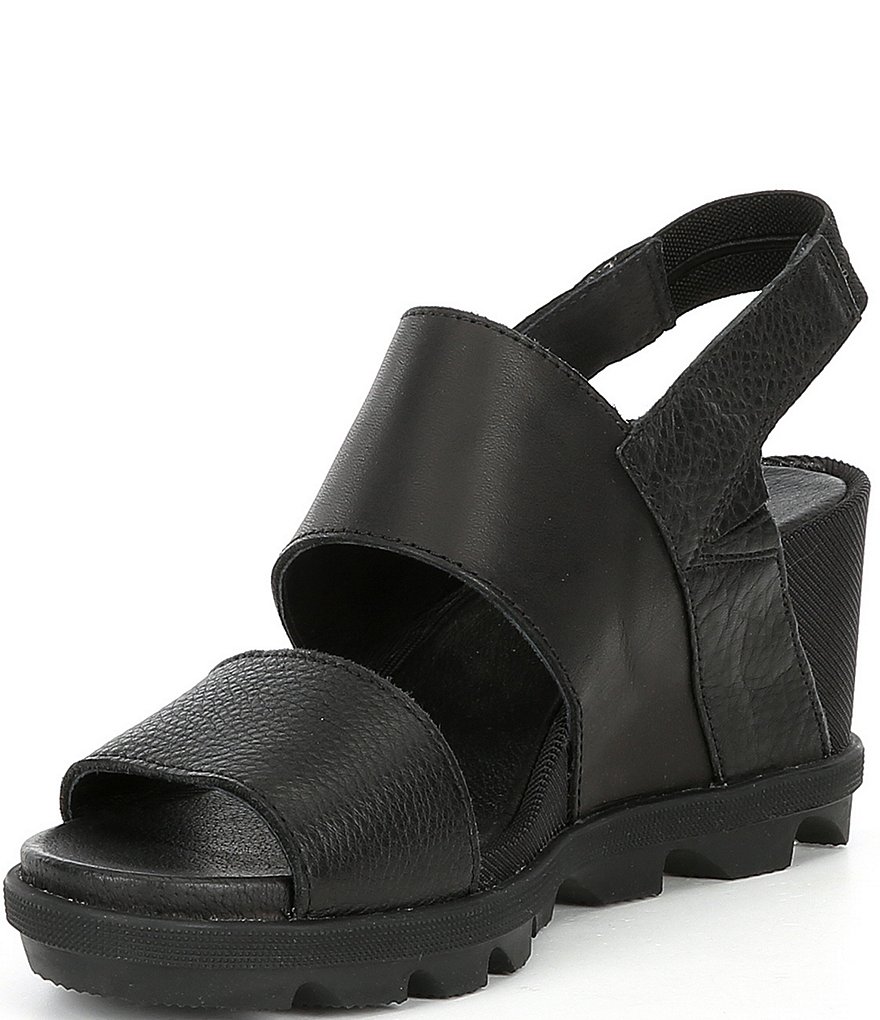 Sorel Joanie II Leather Slingback Wedges