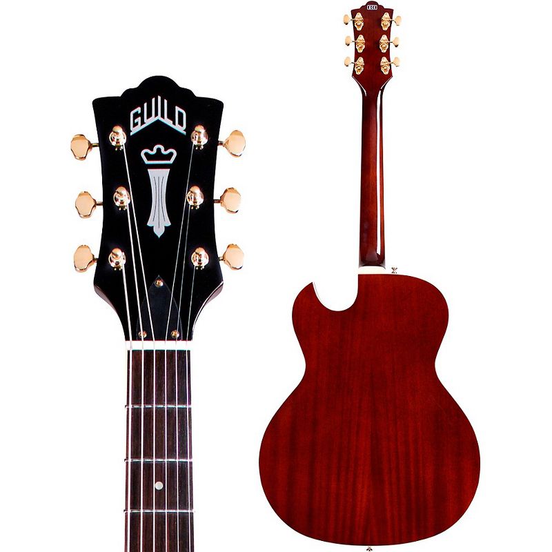 Guild Starfire II ST Dynasonic RB Semi-Hollowbody Electric Guitar Brown