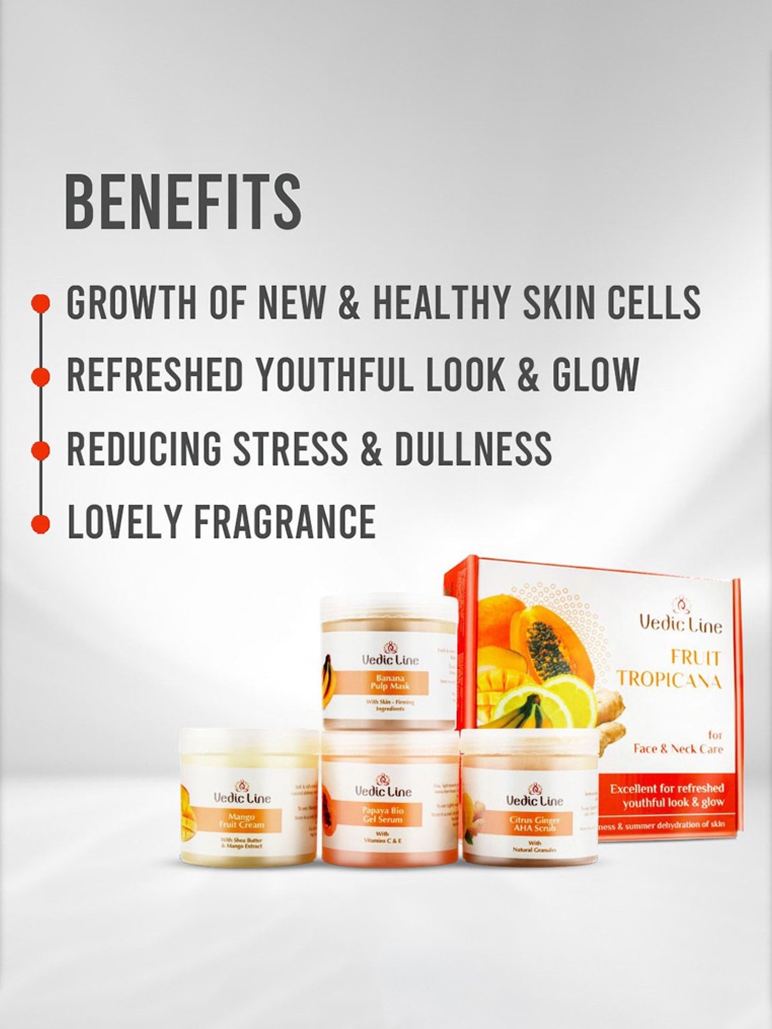 VEDIC LINE Fruit Tropicana Facial Kit