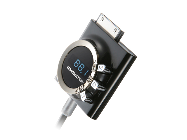 Monster Cable iCarPlay Wireless 1000 FM Transmitter for iPod and iPhone                                                    AI 1000 FM-CH V2