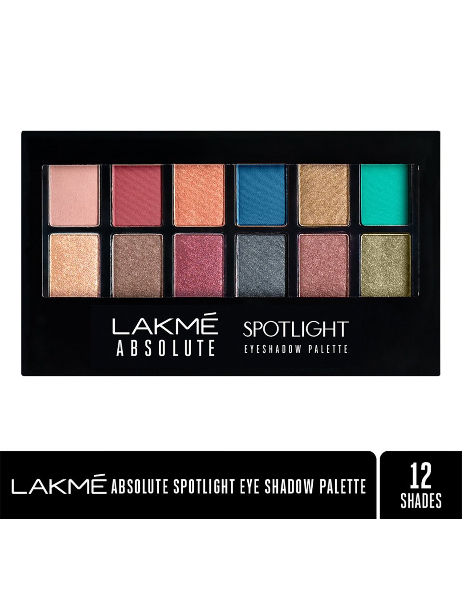 Lakme Absolute Spotlight Eye Shadow Palette Stilettos - 12 gm