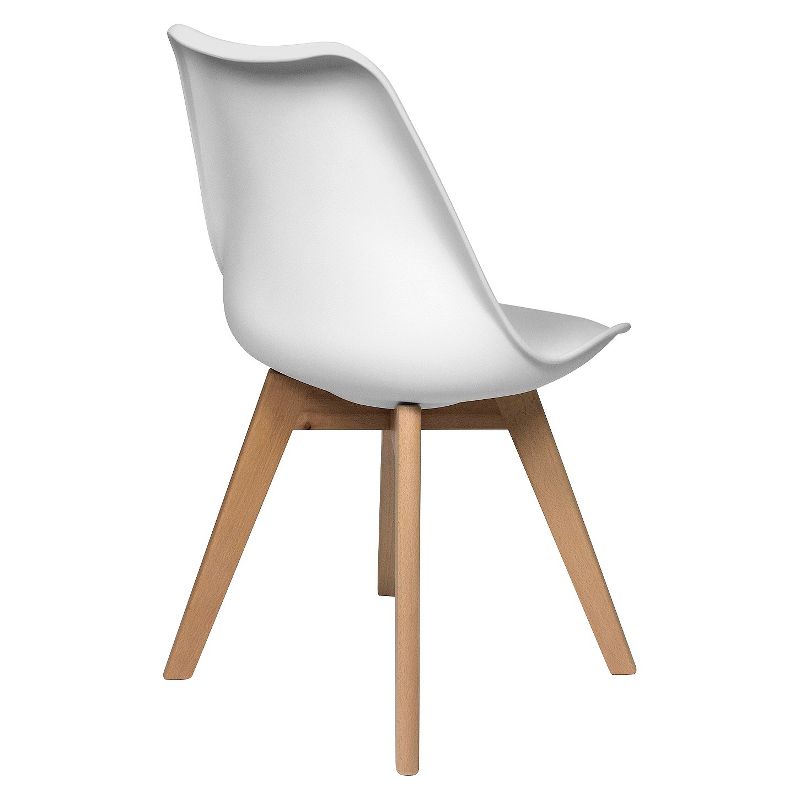 Set of 2 Celine Dining Chair - White - Aeon