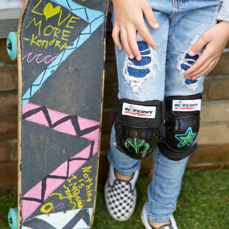 Wipeout Dry Erase Youth 5+ Pad Set 3pk - Black