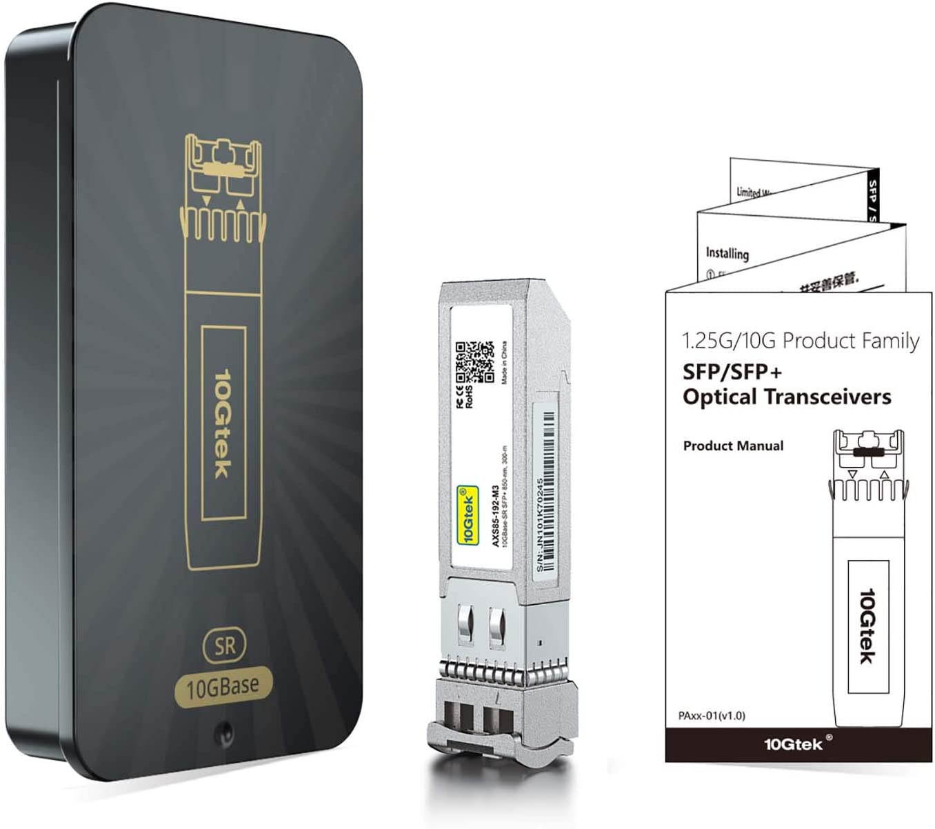 10301 Compatible Extreme, 10Gb/s SFP+ SR Transceiver Module, 850nm 300M