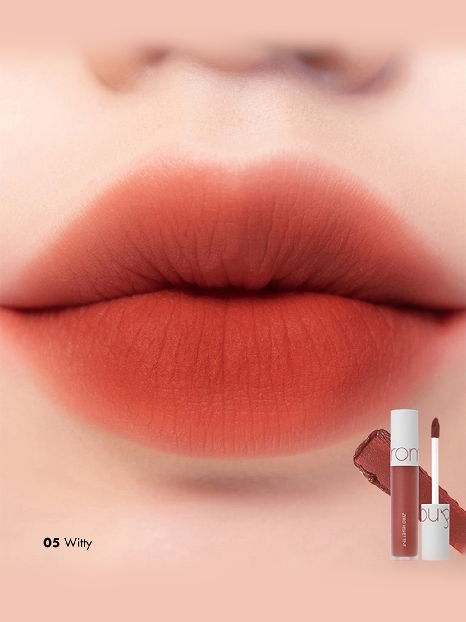 Rom&nd Zero Velvet Tint 05 Witty - 5.5 gm