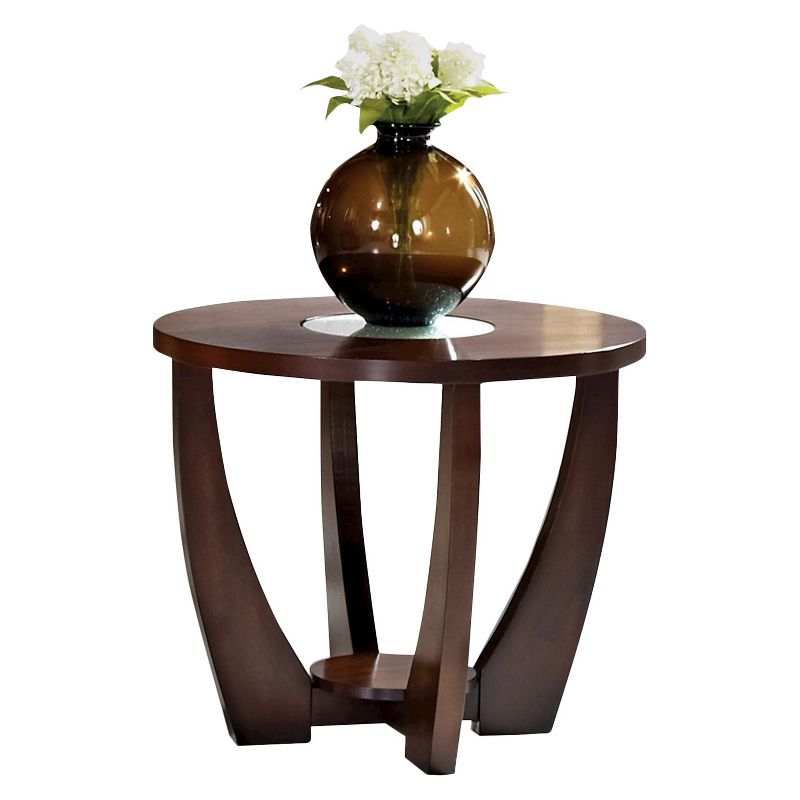 Set of 3 Glam Mirrored Accent Tables Gold - Olivia & May