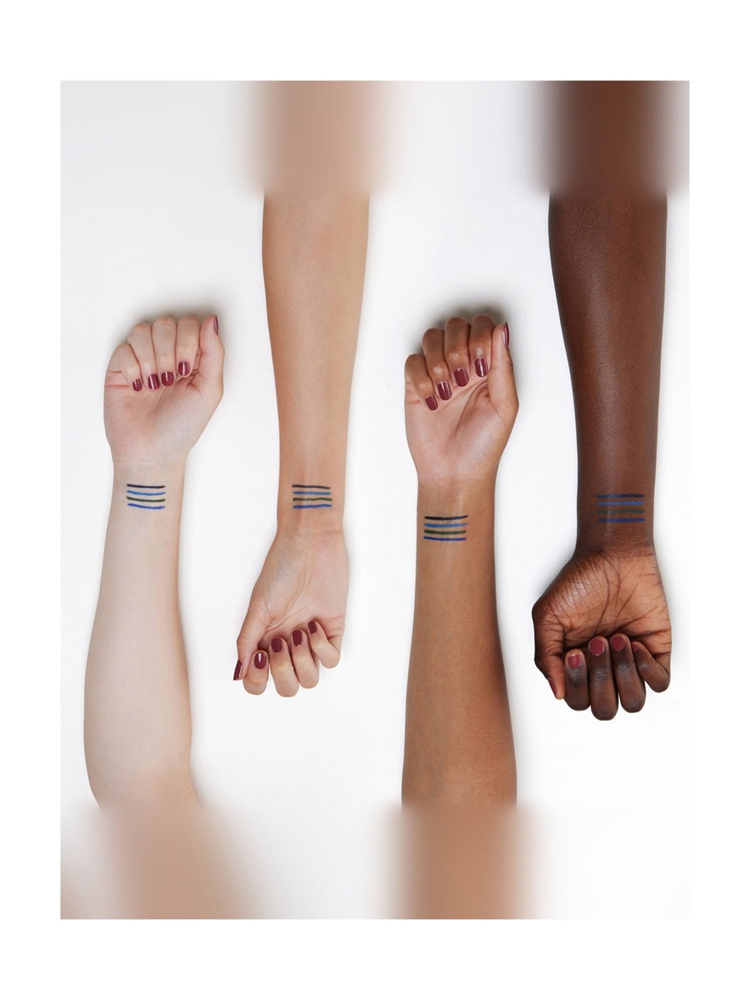 Matt Look Single Stroke Super Glide Eyeliner Kohl Kajal Bottle Green - 1.3 gm