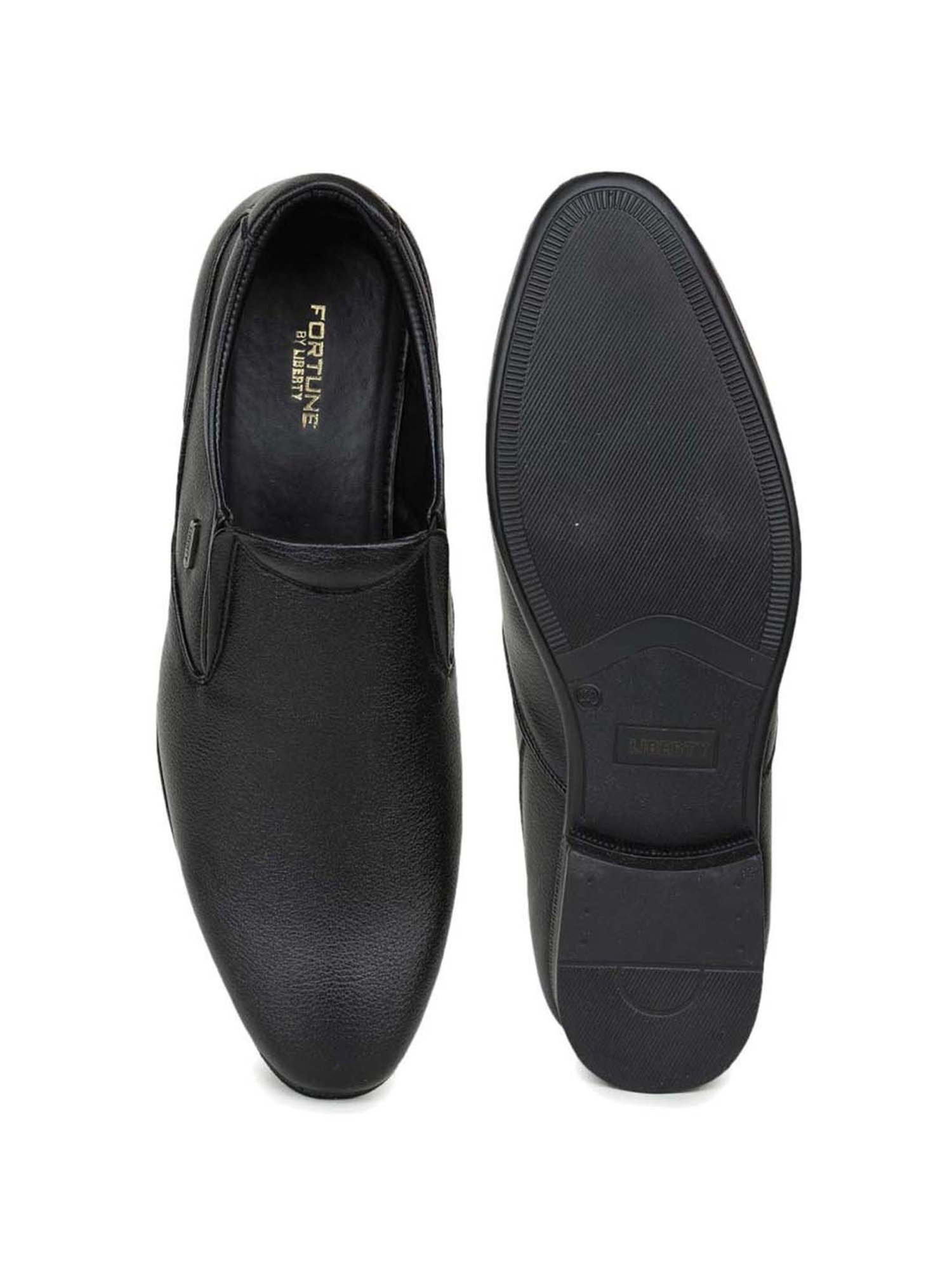 Fortune by Liberty Men's Black Formal Loafers