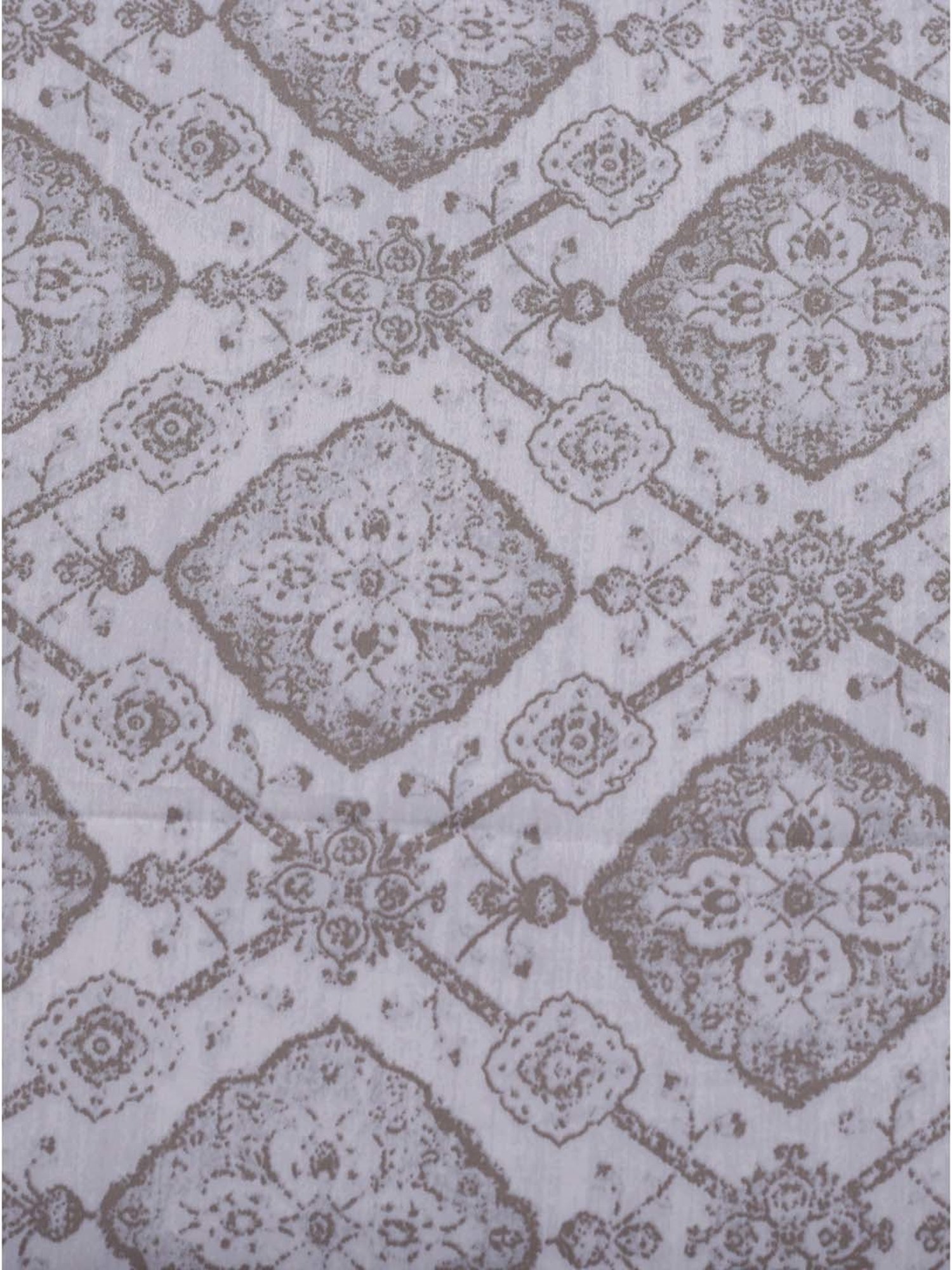 Maspar Hues PBS Nomad Scuplt Harold Blue & Grey Cotton 210 TC Double Bedsheet & 2 Pillow Covers