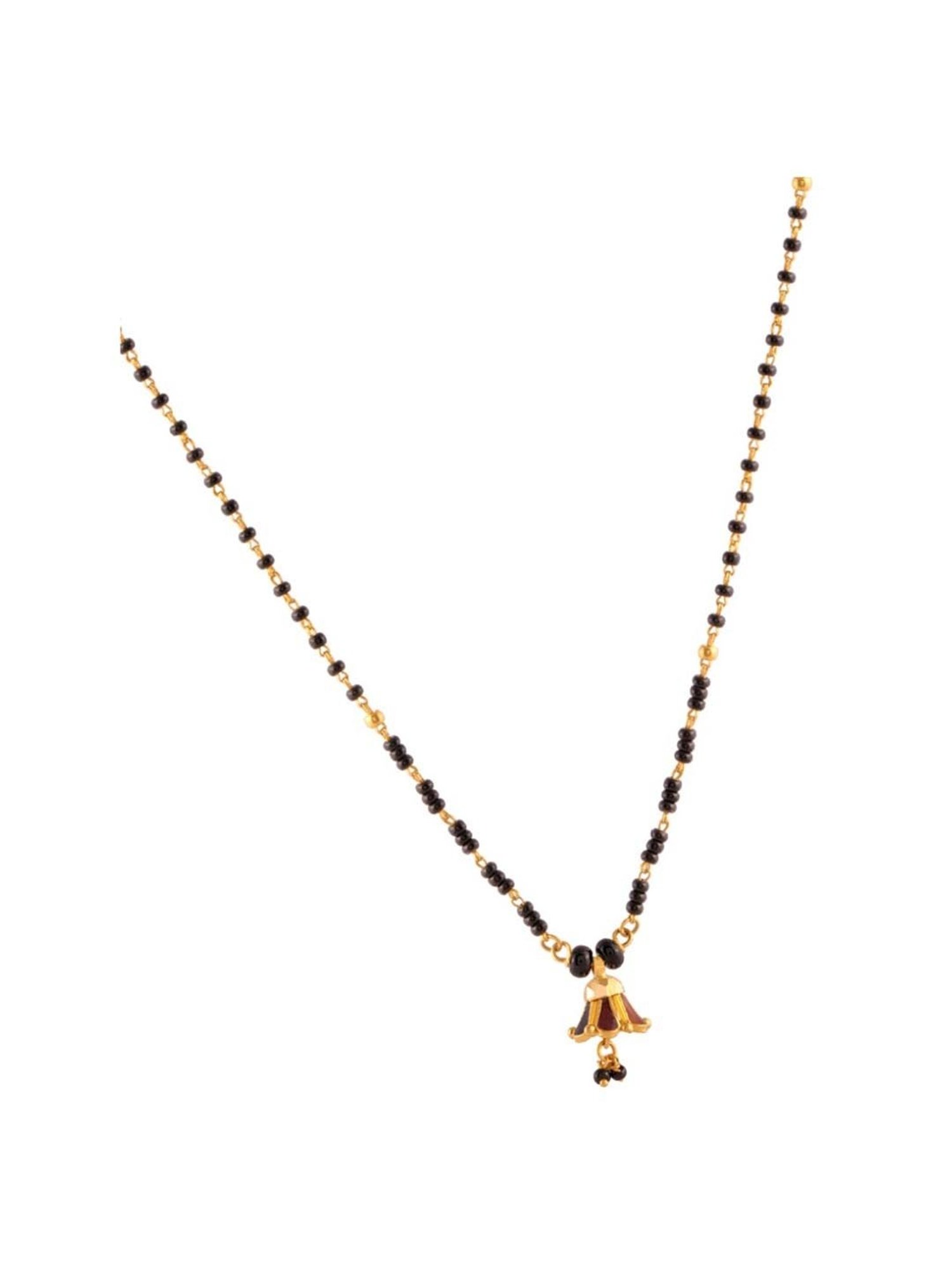 P.N.Gadgil Jewellers Noir Grace 22k Gold Mangalsutra