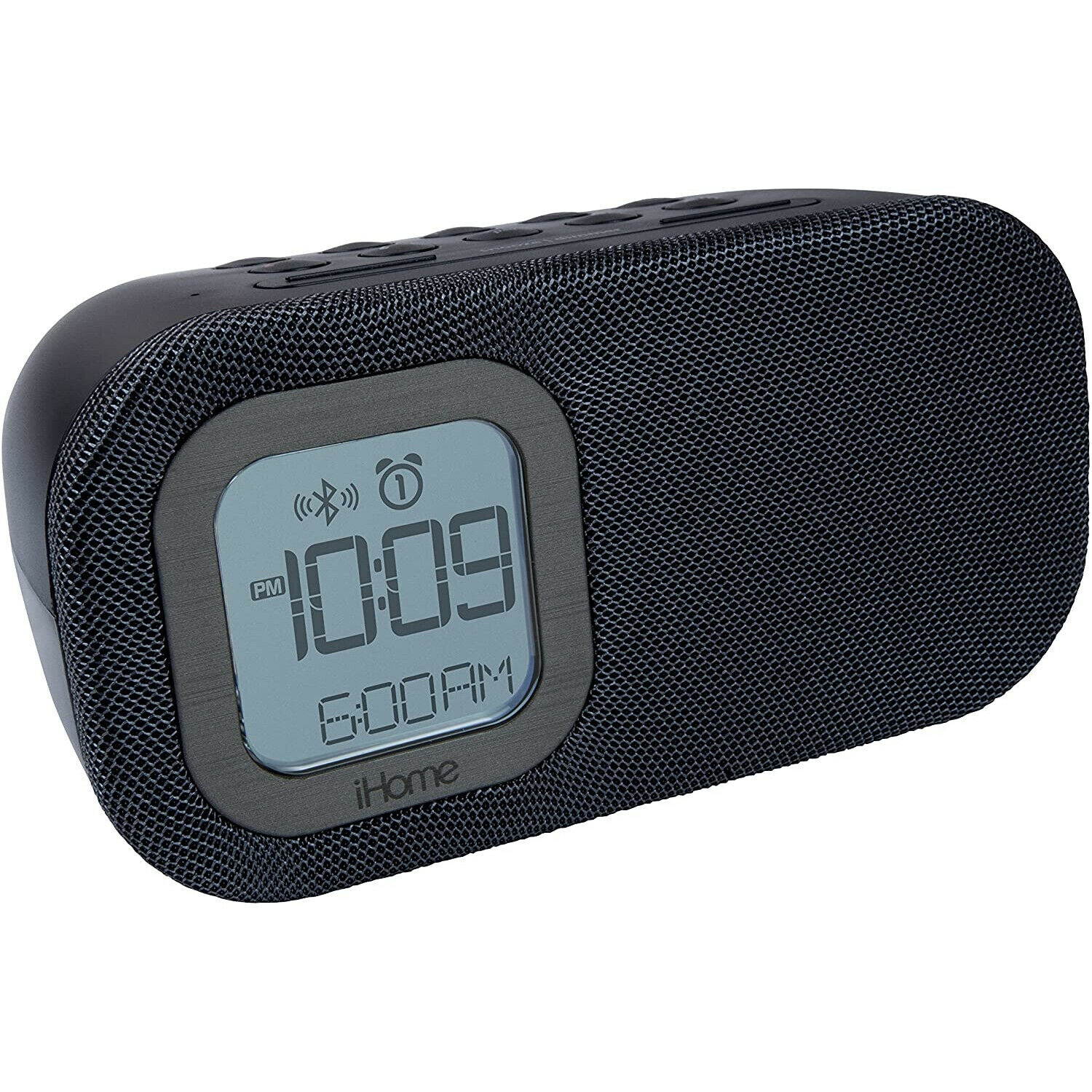 iHome Dual Alarm FM Clock Radio (w/ Bluetooth Speaker and USB Charging)