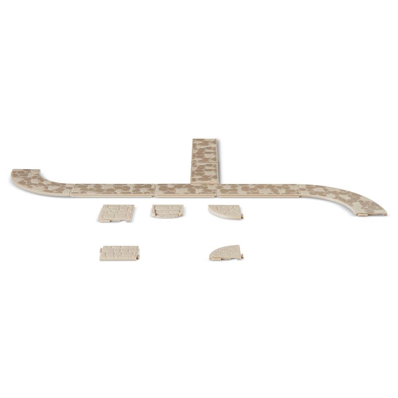 Li'l Woodzeez Toy Sidewalk Connector Set - Woodland Walkways