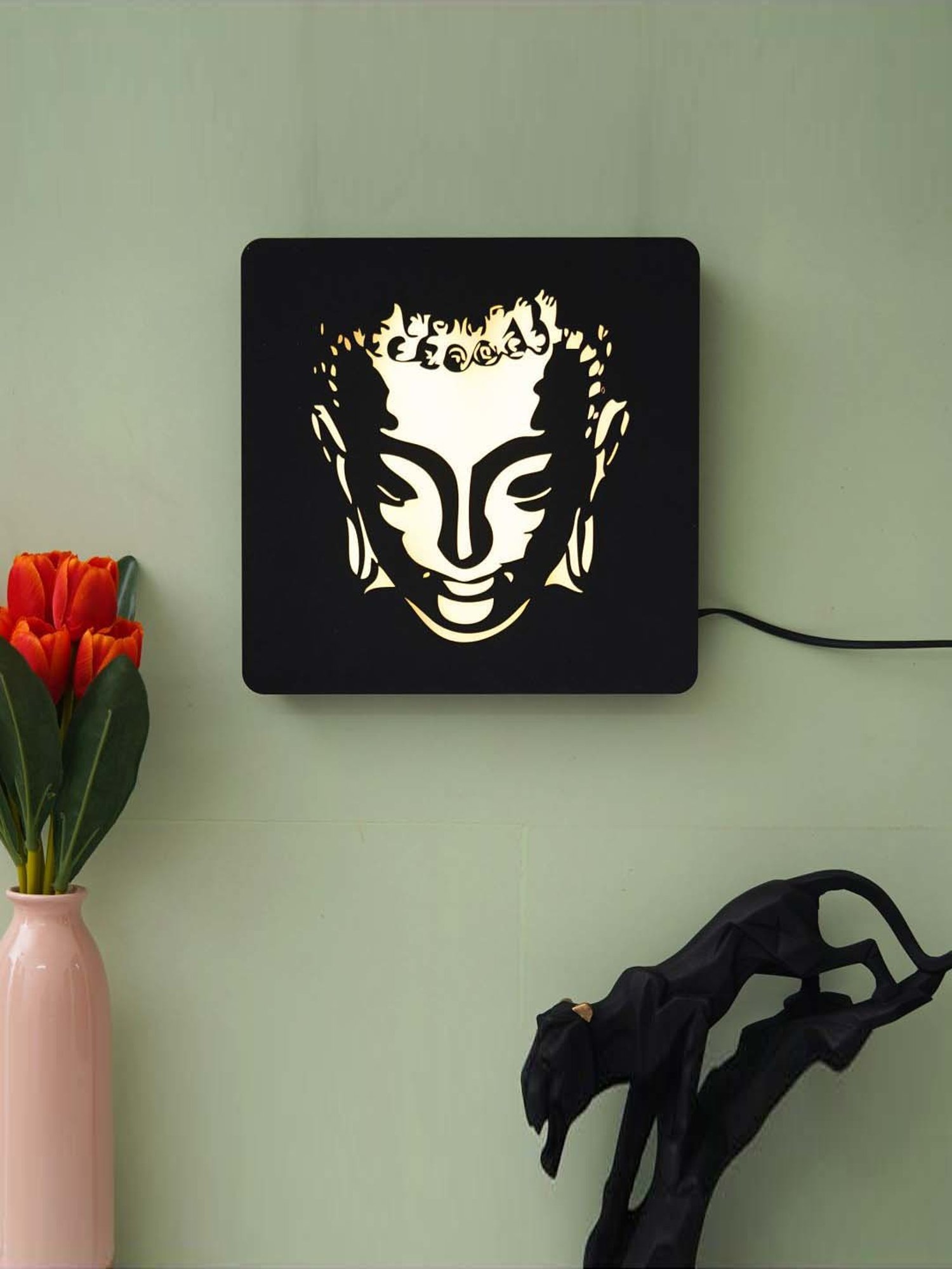 Fos Lighting Antique Brass Usha Double Wall Light (Bulb not included) - Set of 1