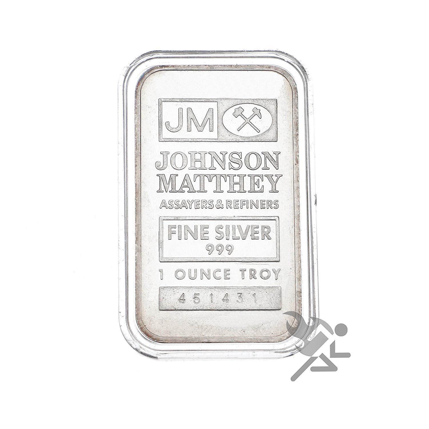 Air-Tite Bar Direct Fit Capsules for 1oz Silver Bar One Troy Ounce Bar, 25 Pack