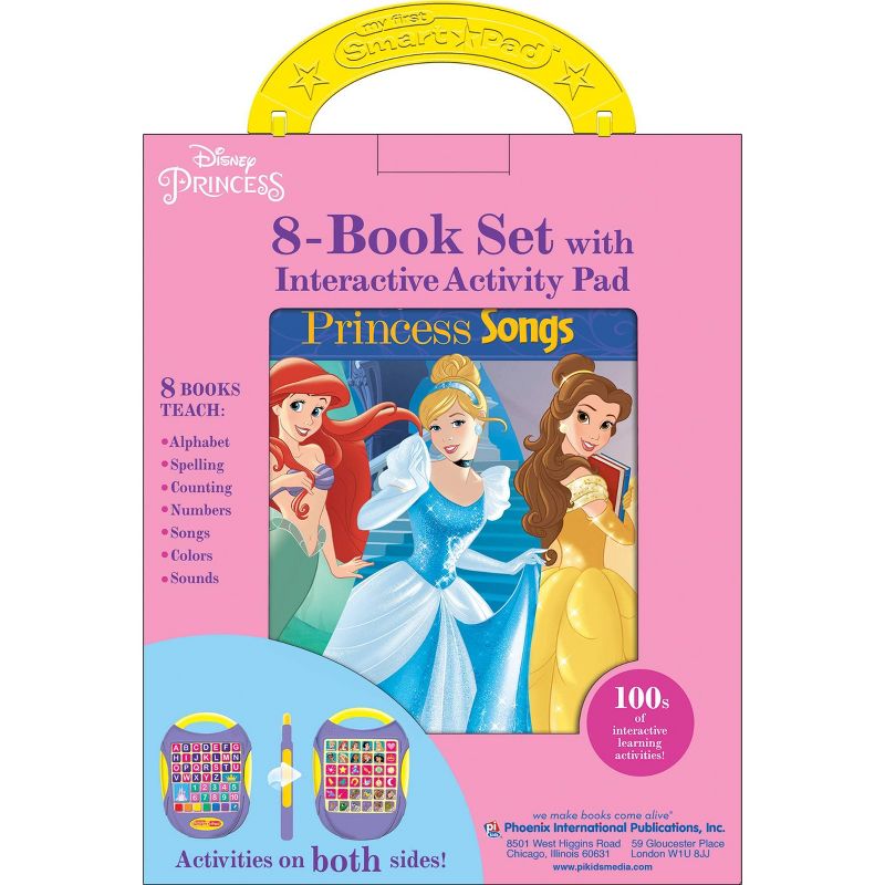 Pi Kids Disney Princess Electronic 8-Book Library Boxed Set