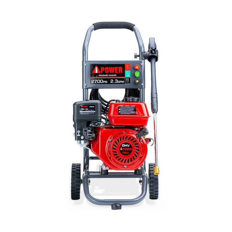 34" 2700Psi High Pressure Washer Red - A-iPower