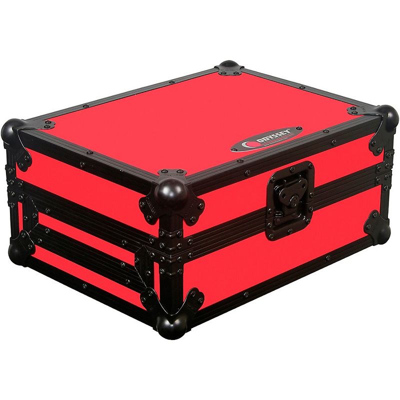 Odyssey FRCDJBKRED Flight Ready CD Player Case (Black and Red)