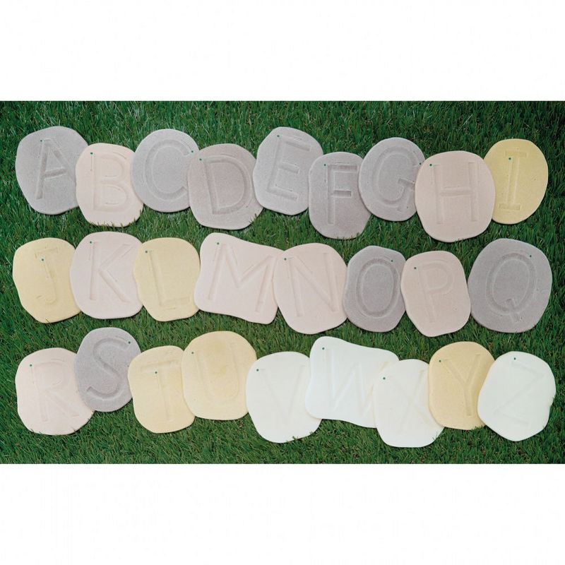 Yellow Door Feels-Write Uppercase Letter Stones