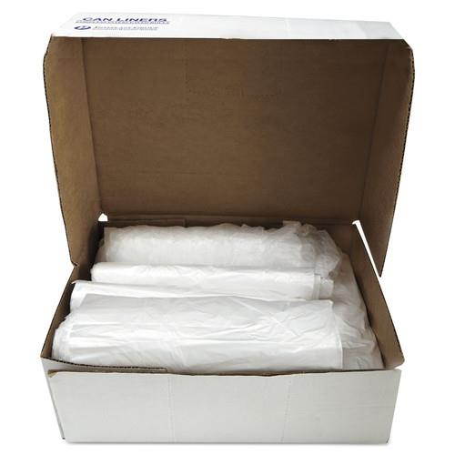 Inteplast Group S434816N Commercial Can Liners, 55-60gal, 43 x 48, 16 Microns, Natural, 200/Carton, 1 Carton