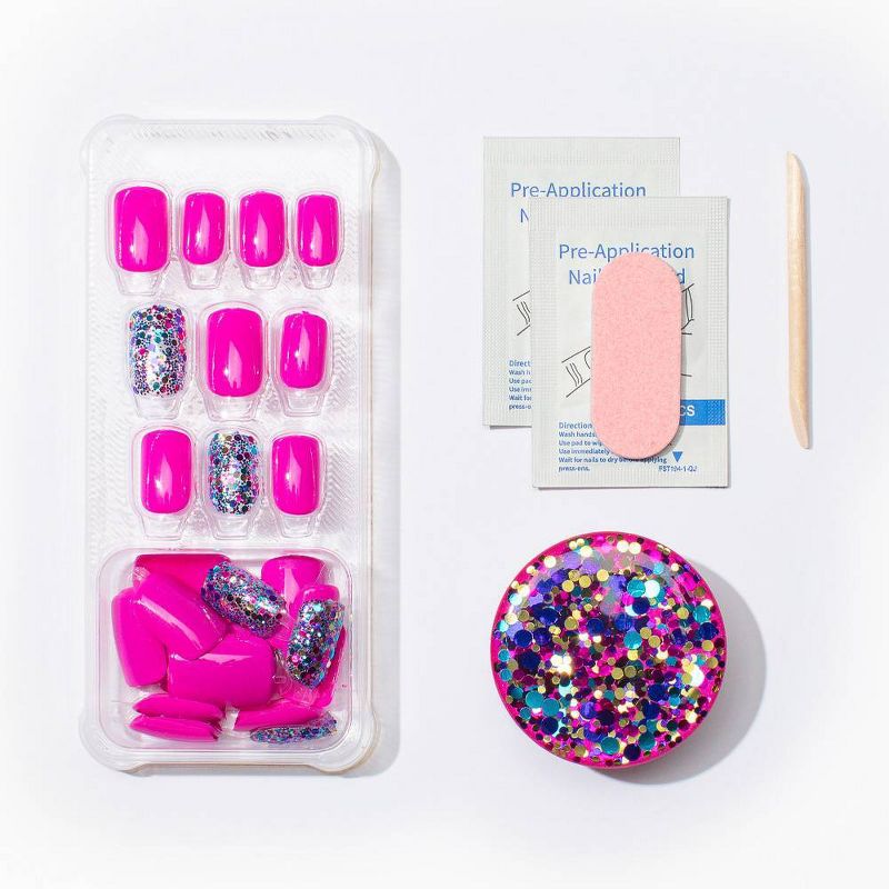 PopNails Premium with PopGrip - Confetti Party