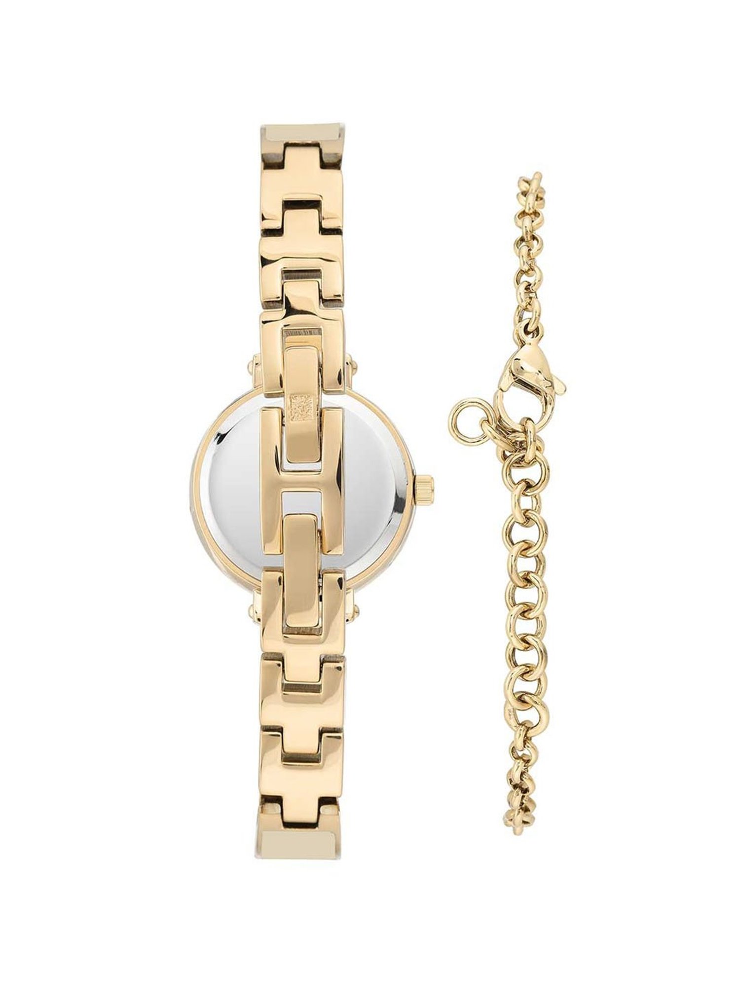 Anne Klein AKB3620CRST Analog Watch for Women with Bracelet Set Combo