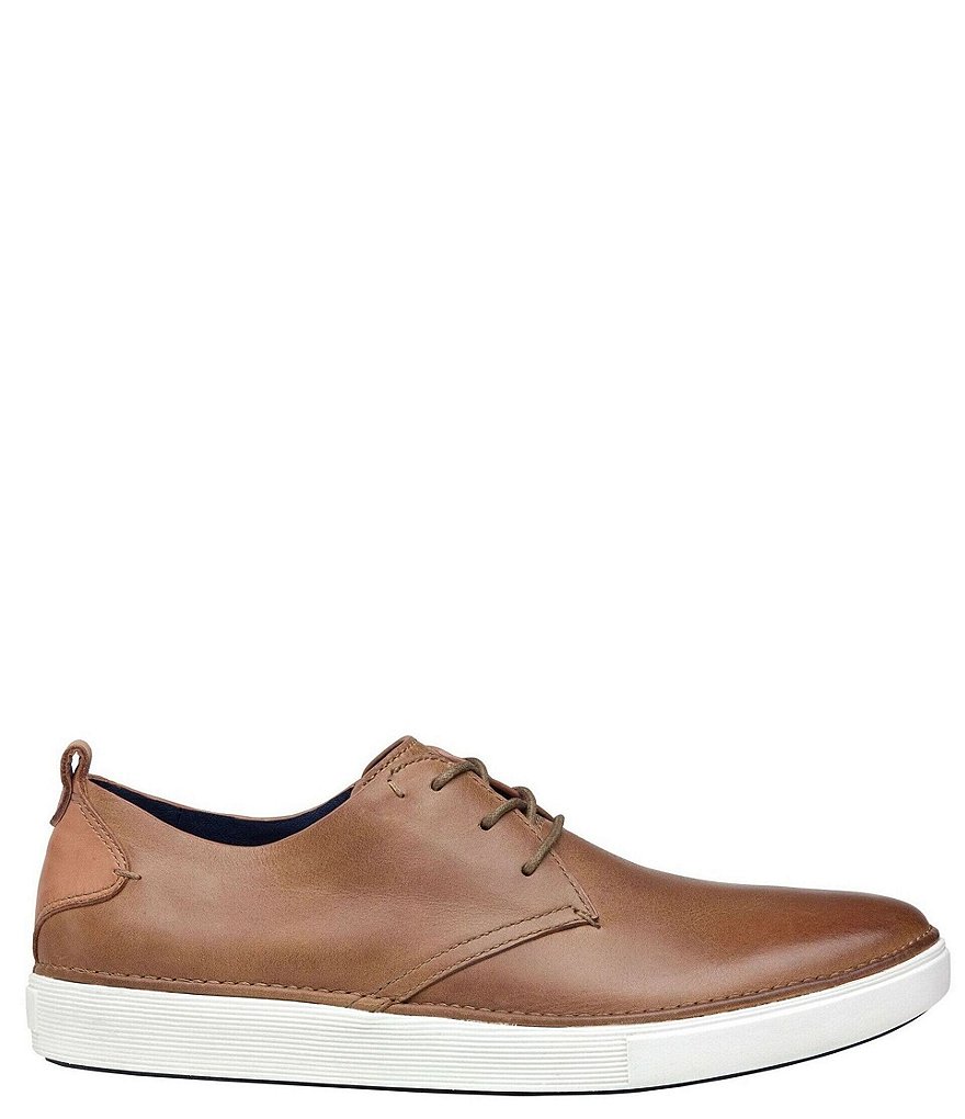 Johnston & Murphy Men's Noah Leather Plain Toe Lace-Up Shoes
