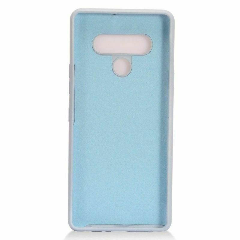For LG Stylo 6 Blue Nano Silicone Rubber Case