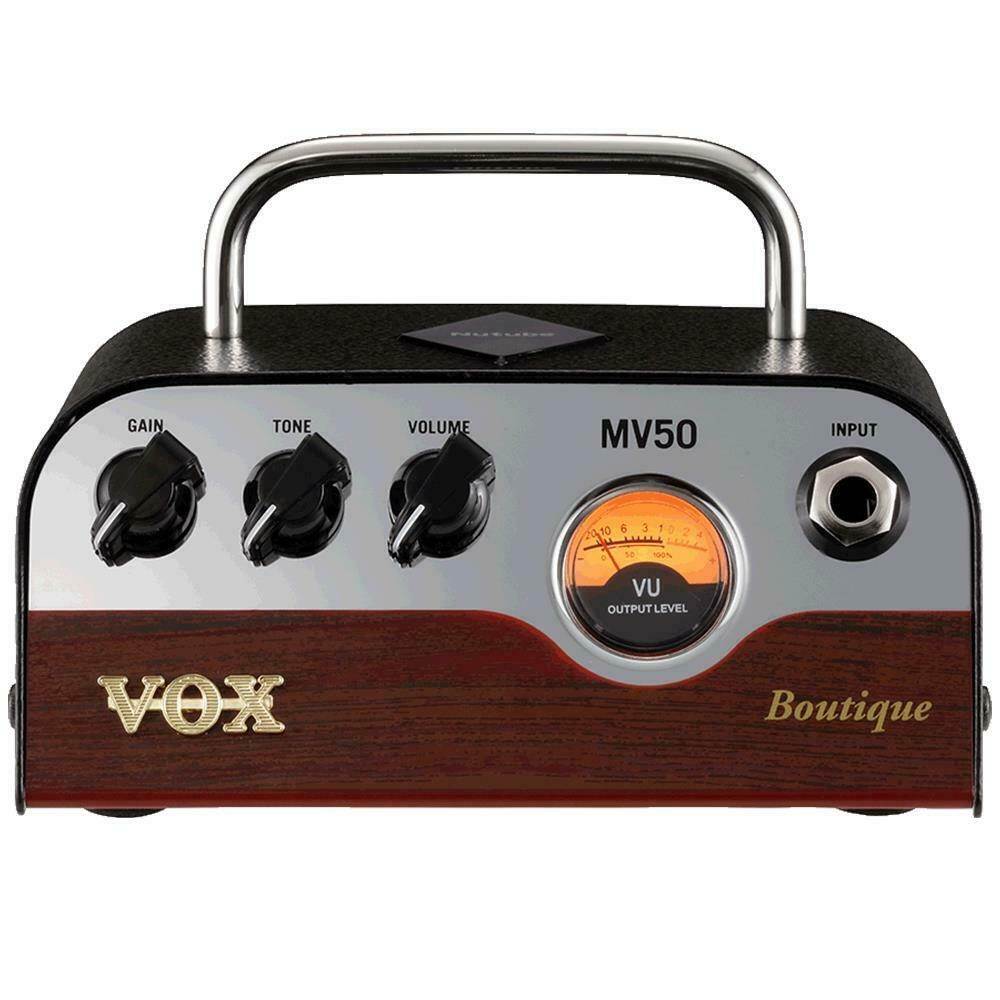 Vox MV5O Boutique 50-Watt Guitar Amplifier Head with Nutube MV-50 Amp MV50-BG