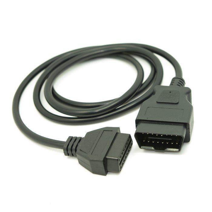 OBD OBD2 16 Pin Male to Female Diagnostic Extension Cable for Car Auto 5ft