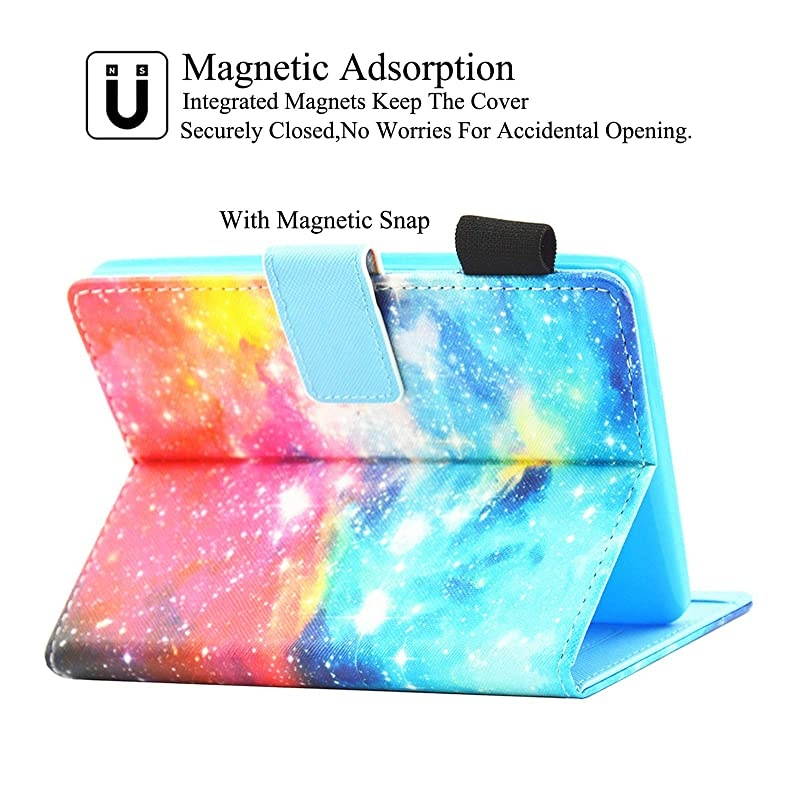 Kindle Paperwhite Case PU Leather Case with Auto WakeSleep Smart Cover Thinnest and Lightest Case for  Kindle Paperwhite Fits All 2012 2013 2015 and 2016 Versions Starry