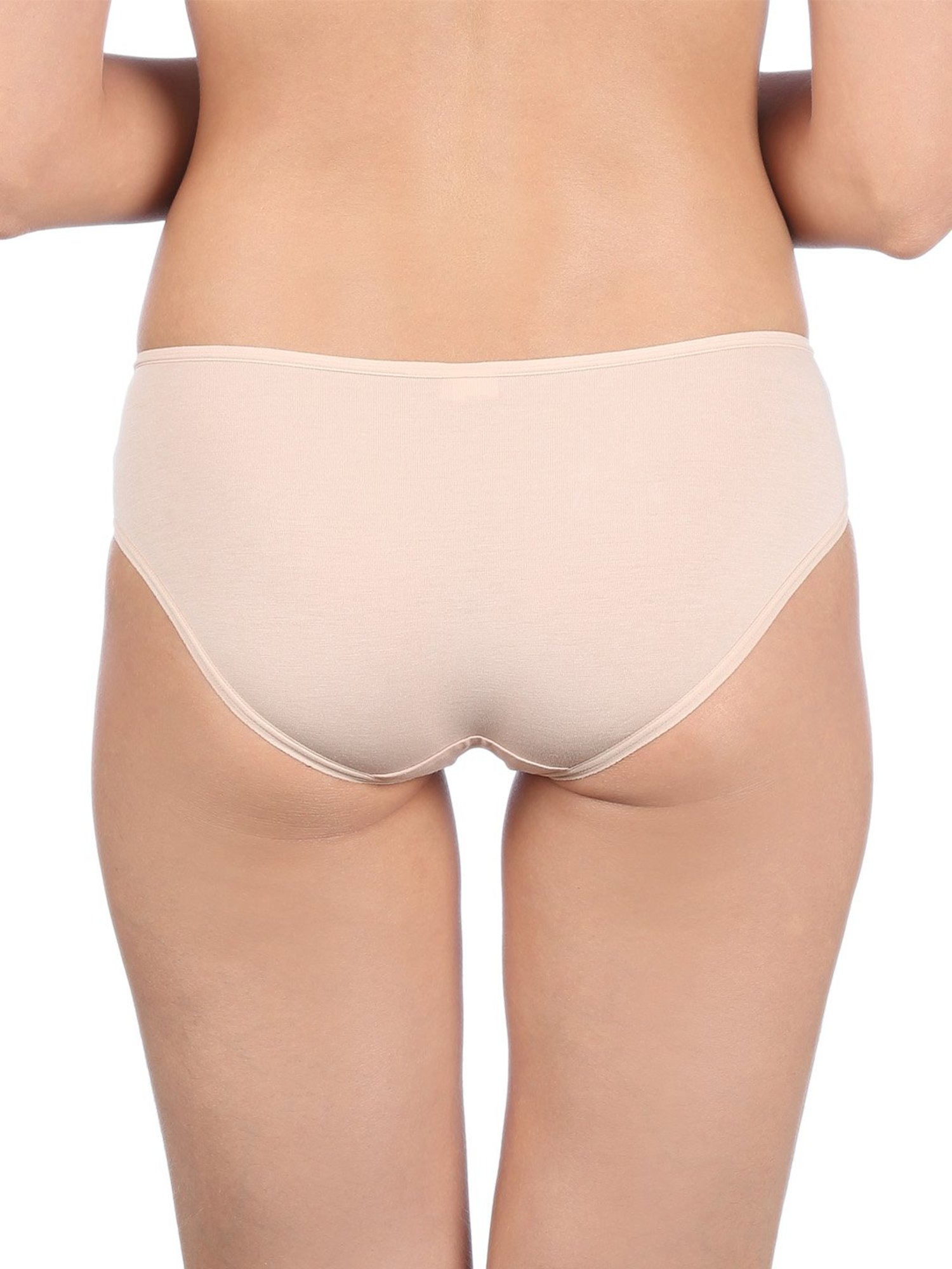 Triumph Beige & Brown Cotton Briefs - Pack Of 3