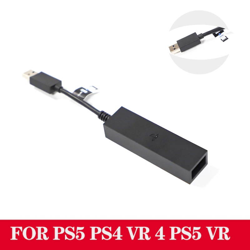 USB3.0 PS VR to PS5 Cable Adapter VR Connector Mini Camera Adapter For PS5 PS4 Game Console