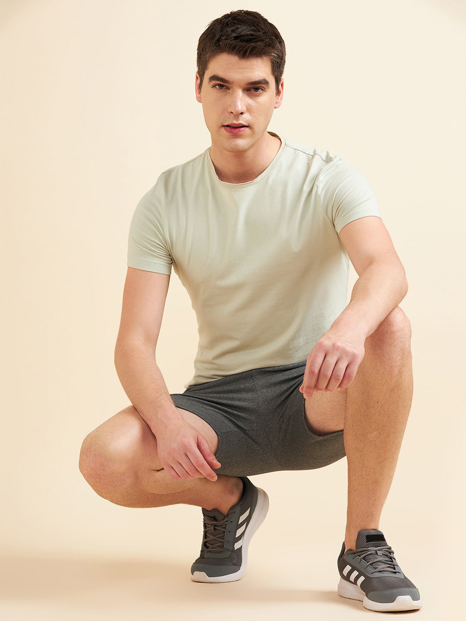 Sweet Dreams Dark Anthra Regular Fit Shorts