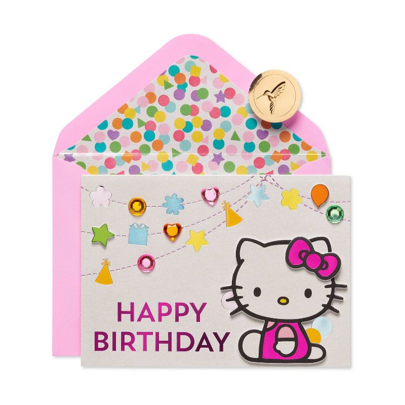 Hello Kitty Confetti Card - PAPYRUS