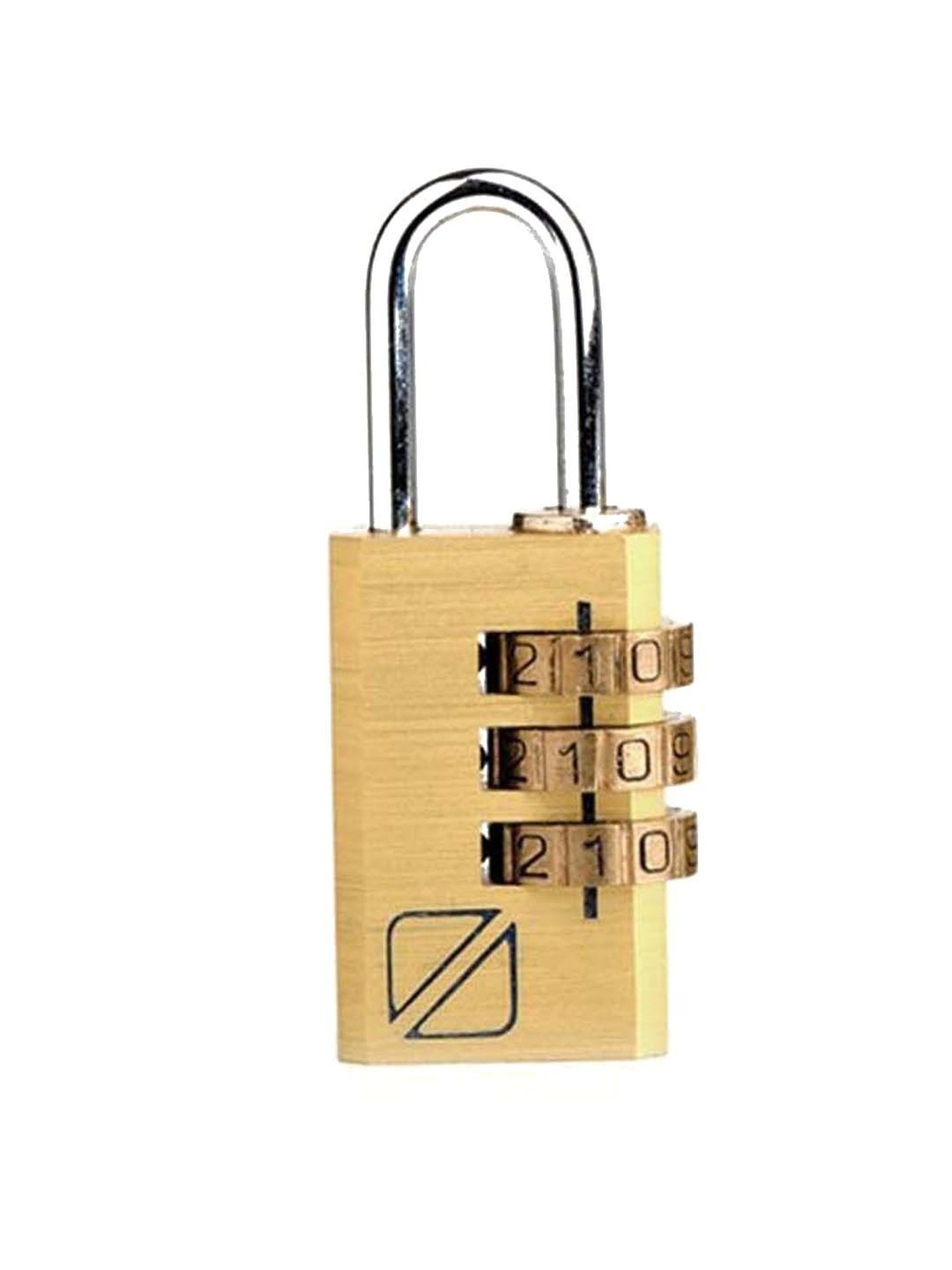 Travel Blue Golden Combination Lock