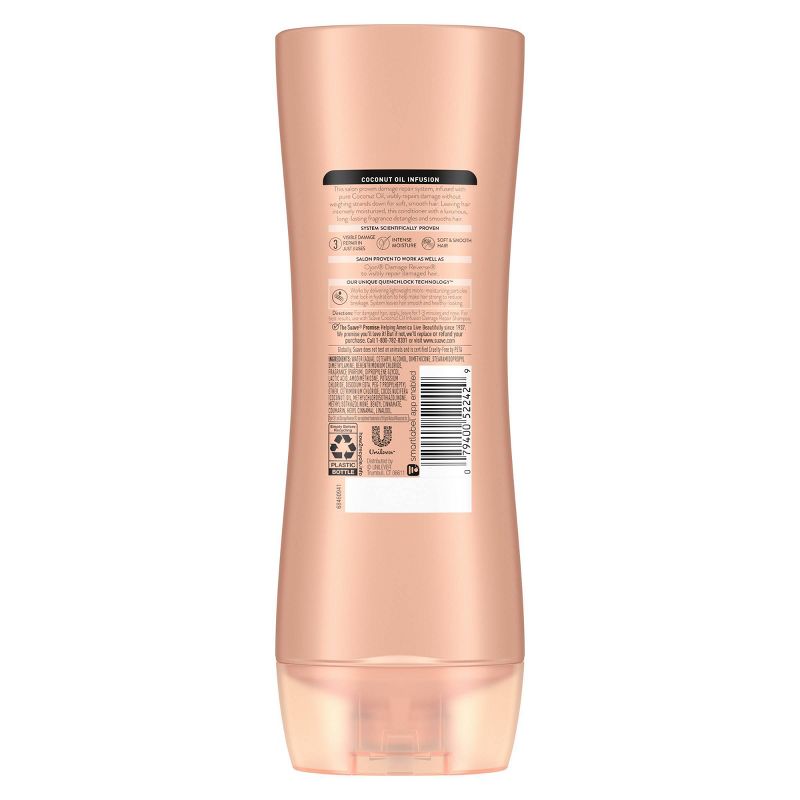 Suave Professionals Coconut Oil Damage Repair Conditioner for Dry or Damaged Hair - 12.6 fl oz