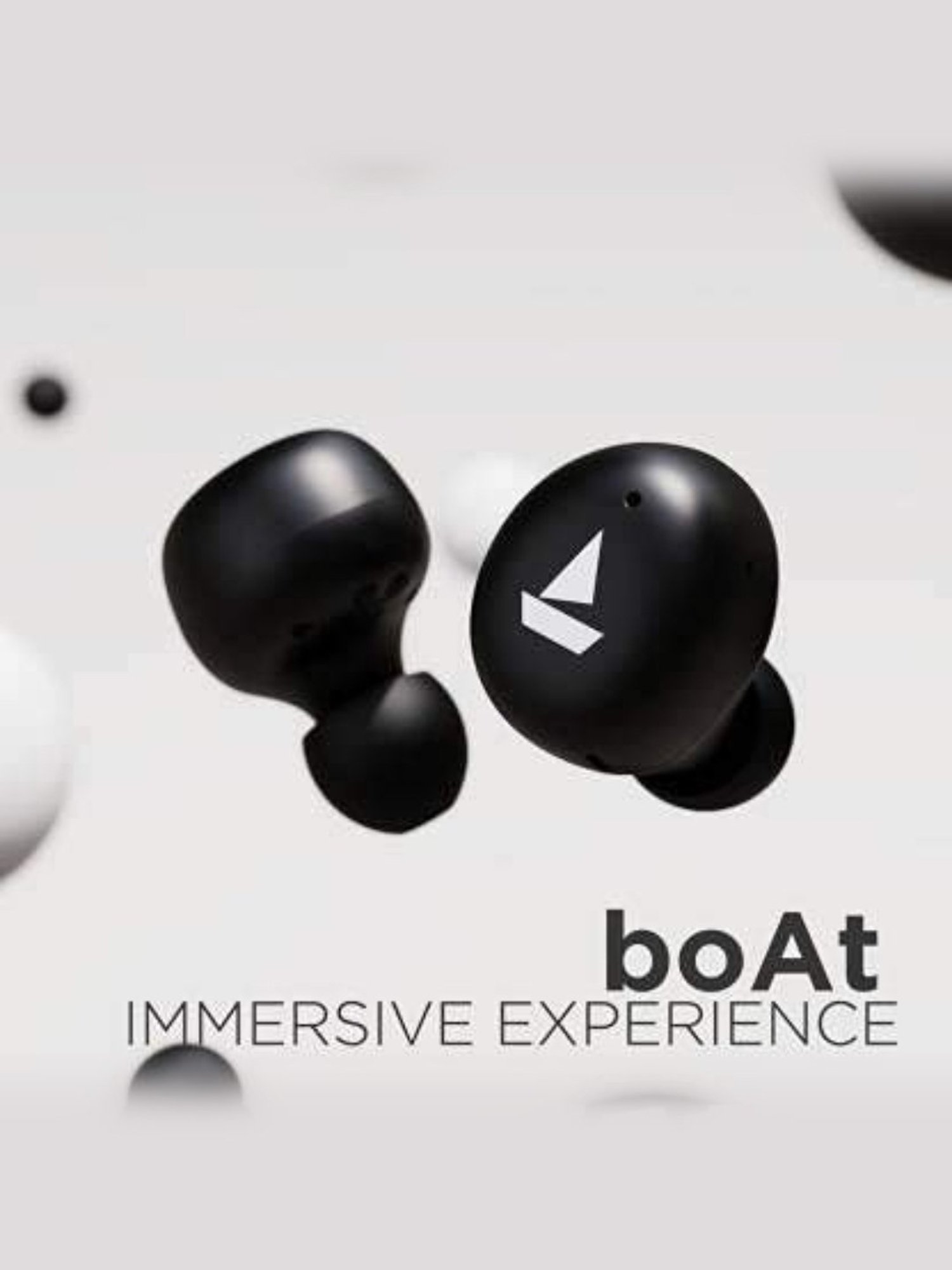 Boat Airdopes 381 In Ear BT Earbuds with upto 20H Playback & ASAP Charge (Black,True Wireless)