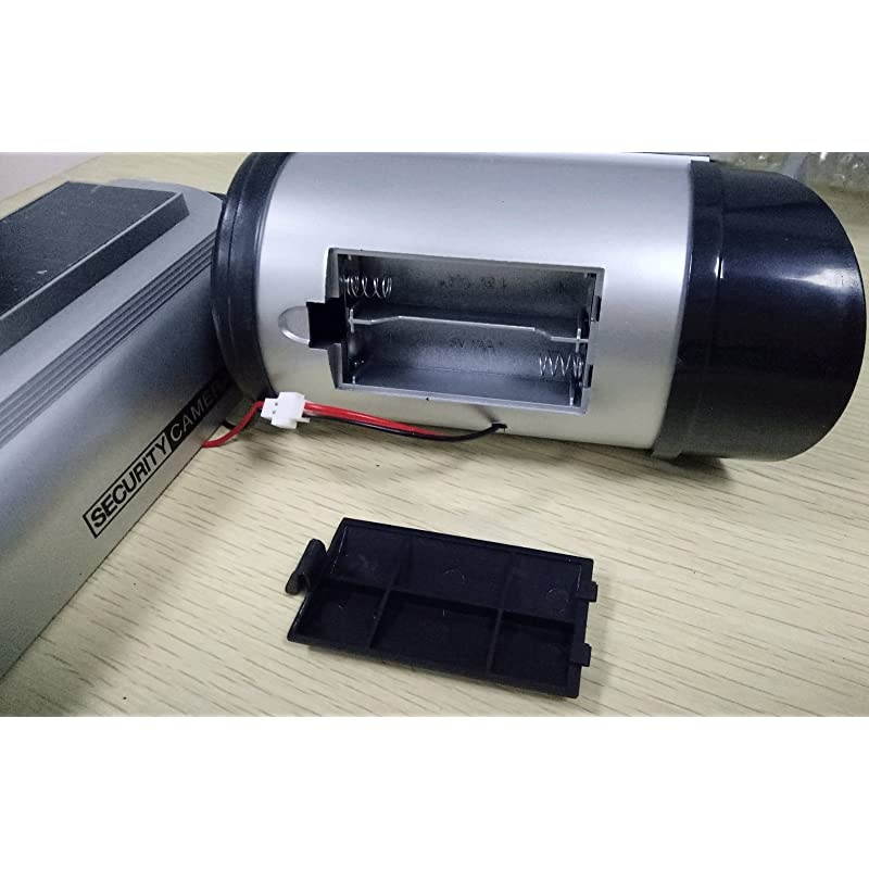 4Pack Dummy Solar Security Camera Fake Flashing Light Infrared LED CCTV Surveillance