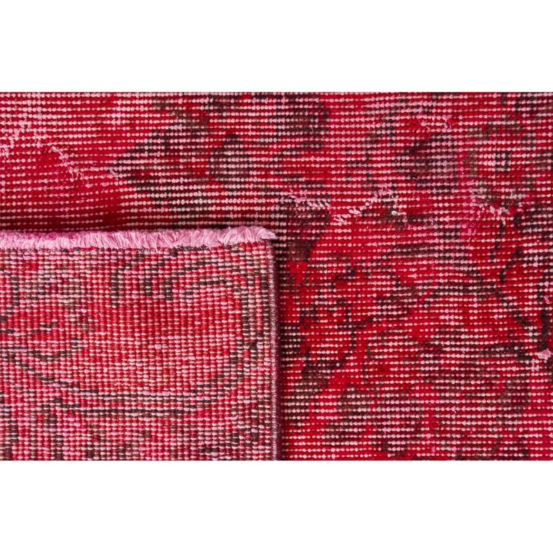 4'9"x8'2" Vintage One-of-a-Kind Bertwalda Rug Red - Revival Rugs