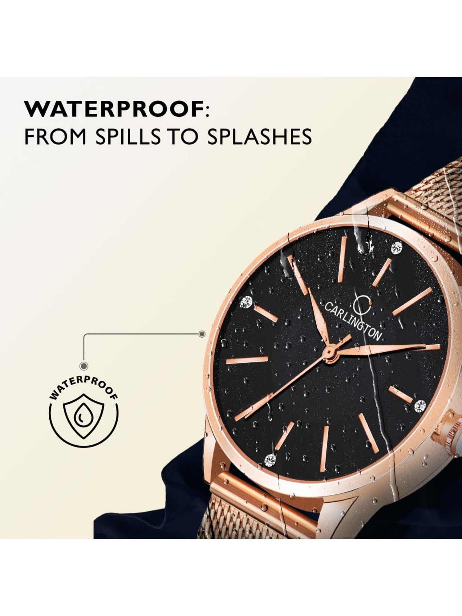 CARLINGTON CT 2004 Analog Watch for Women