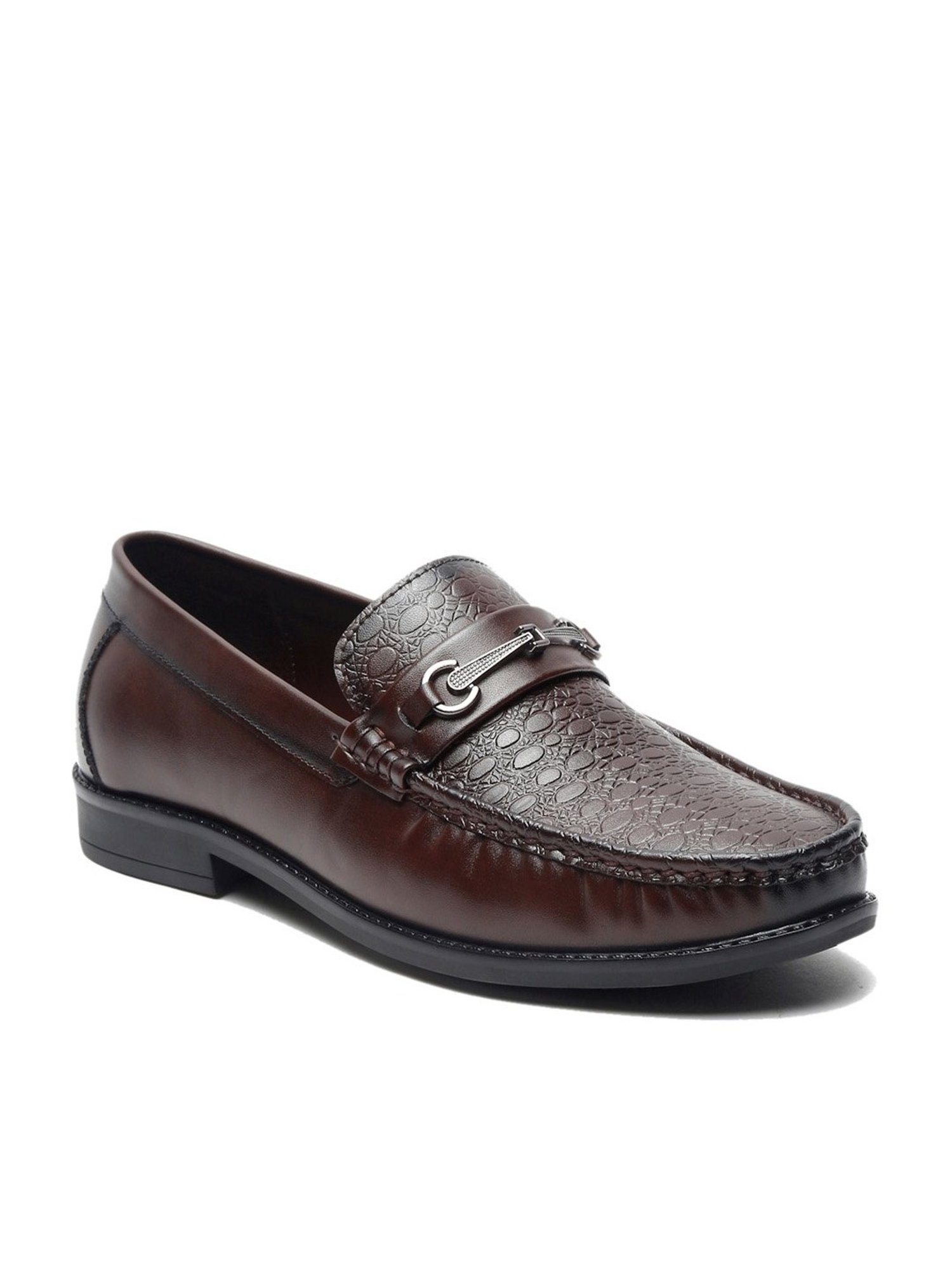Apsis Men's Brown Casual Loafers