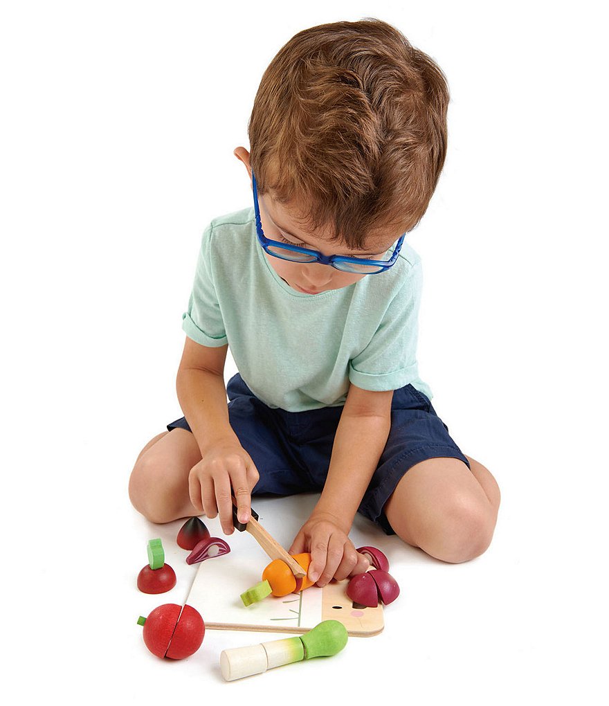 Tender Leaf Toys Mini Chef Chopping Board Wooden Toy Set