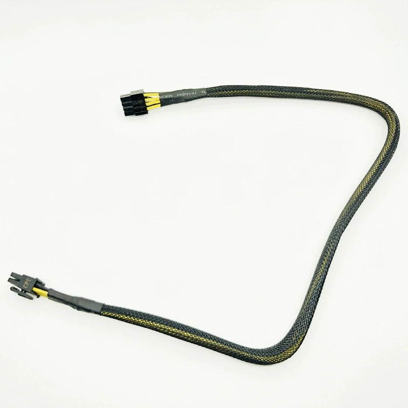 High Quality Black Sleeved CPU 8PIN 4+4PIN Modular Power Supply Cables 8Pin to 8Pin Power Cable for OCZ ZT/Great Wall 63CM 16AWG