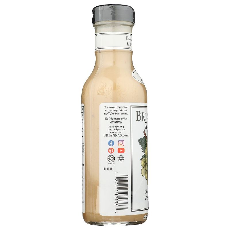 Brianna's Home Style Champagne Caper Vinaigrette Dressing 12fl oz