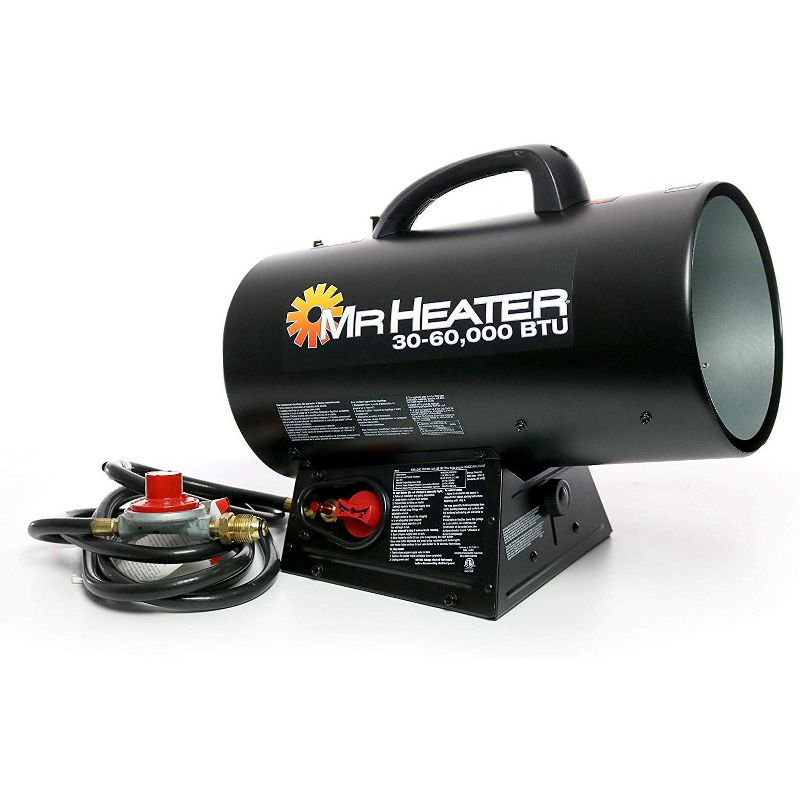 Mr. Heater MH60QFAV Portable Outdoor 60,000 BTU Forced Air Propane Shop Heater