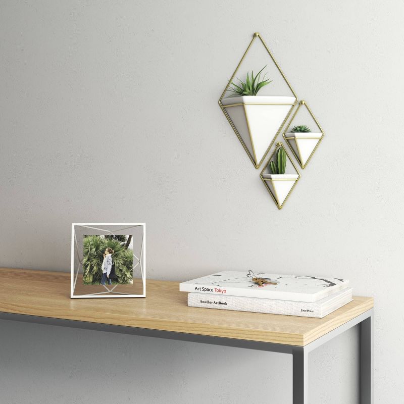 4" x 4" Prisma Single Photo Display Frame White - Umbra