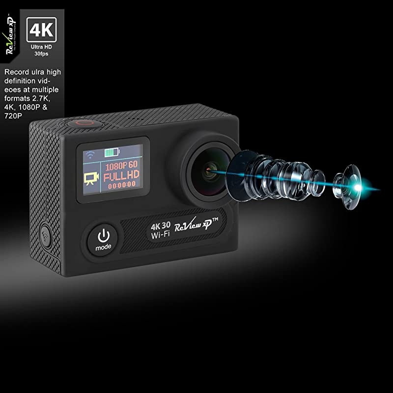 Panasonic HC-VX981K 4K UHD Camcorder with 4K Photo Wi-Fi w/Premium Acc Bundle