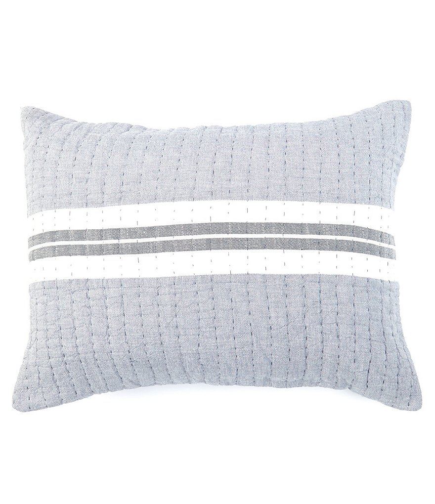 Cremieux Logan Chambray Striped Sham