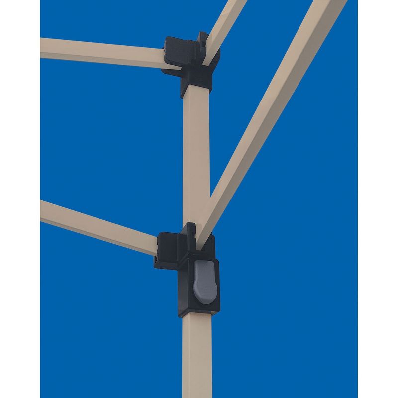 Z-Shade 10 x 10Ft Lawn & Garden Outdoor Portable Canopy with Skirts, Tan(2 Pack)